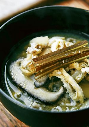 乾物と豚の旨みのお味噌汁-レシピのメイン写真