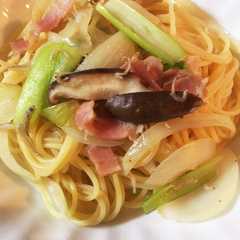 オシャ単！ 春香るしらすと小松菜のパスタ-レシピのメイン写真