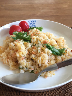 鮭の西京焼きで和風チャーハン-レシピのメイン写真