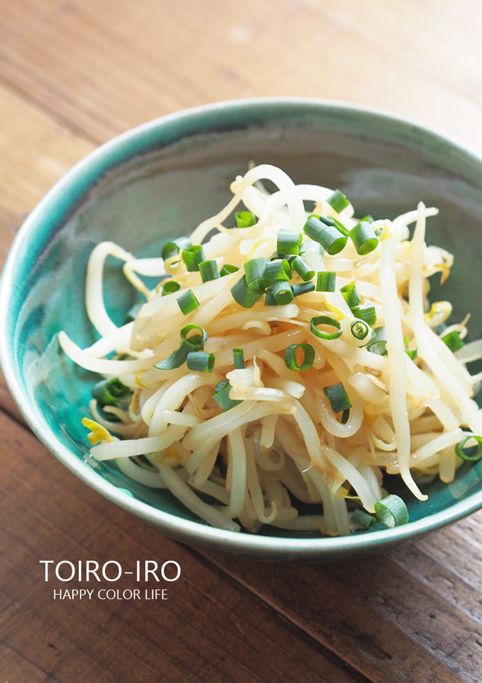 月末の強い味方！麺つゆでもやしのおひたし-レシピのメイン写真