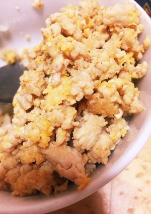 超簡単！鳥そぼろと卵のご飯-レシピのメイン写真