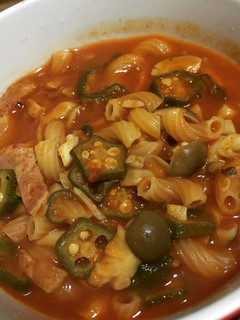 野菜ジュースでスープ-レシピのメイン写真