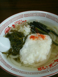あかもくとろろ山菜うどん-レシピのメイン写真