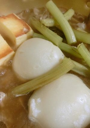 おでん　ブリのアラとあごだし　②ふき入り-レシピのメイン写真