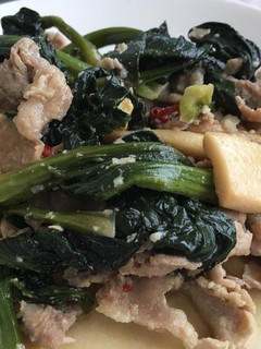豚肉エリンギほうれん草の米麹炒め-レシピのメイン写真