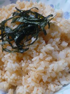 大葉にんにく醤油で❀明太マヨチャーハンฺ-レシピのメイン写真