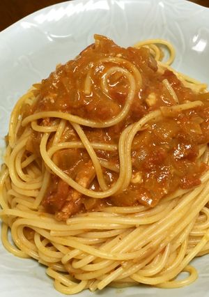 海老のあらで濃厚パスタ-レシピのメイン写真
