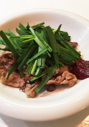 生ニラしゃきしゃきの豚肉焼き♡-レシピのメイン写真