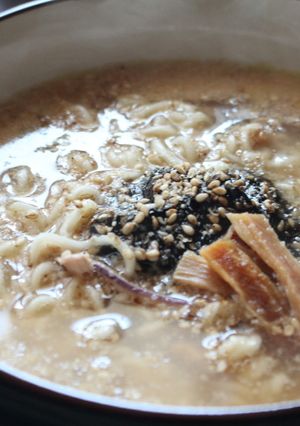 アタリメ使用のイカラーメン-レシピのメイン写真