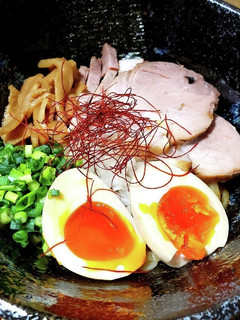 【まぜそば】魚粉香る油そば【市販たれ】-レシピのメイン写真