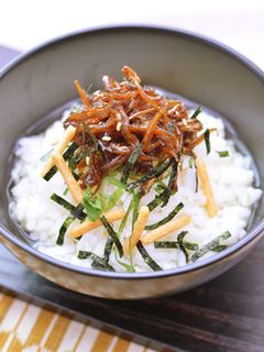 〆ごはん いかなごくぎ煮のさらさら茶漬け-レシピのメイン写真