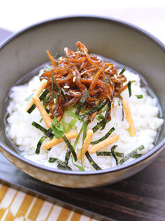 〆ごはん いかなごくぎ煮のさらさら茶漬け-レシピのメイン写真