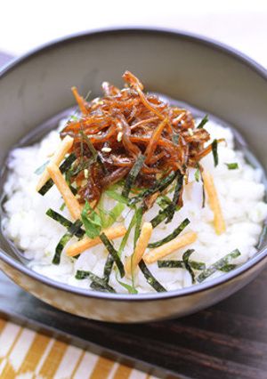 〆ごはん いかなごくぎ煮のさらさら茶漬け-レシピのメイン写真