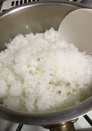 かんたん鍋炊飯♪-レシピのメイン写真