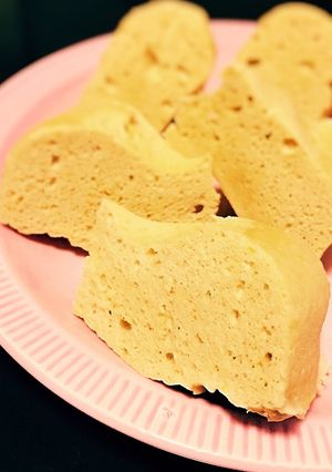 糖質制限◆レンジでプロテイン蒸しパン-レシピのメイン写真