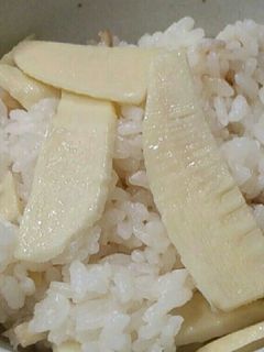 簡単☆手間なし☆筍の炊き込みご飯-レシピのメイン写真
