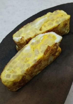 サクッとホコッと長芋の卵焼き-レシピのメイン写真