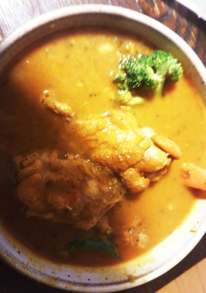 ホロホロ手羽元のスープカレー。-レシピのメイン写真