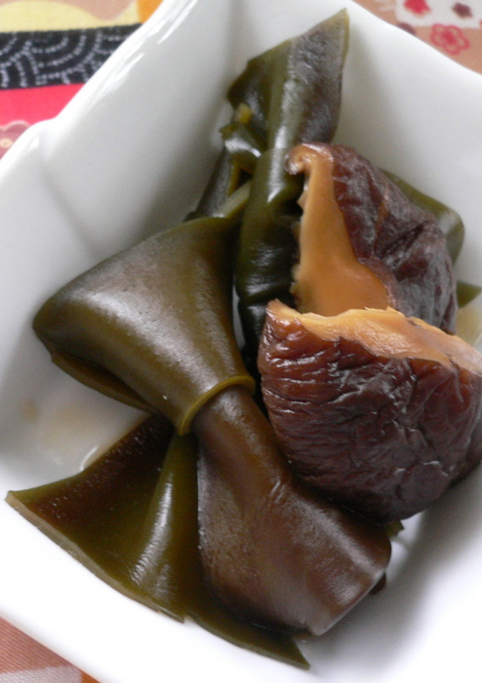 昆布としいたけの煮物-レシピのメイン写真