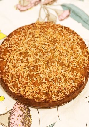 小麦粉・砂糖なし☆バナナココナッツケーキ-レシピのメイン写真