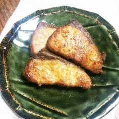 รูปของ ハマチの竜田揚げカレー味♡all大さじ1