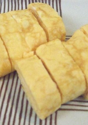 ネギチーズ出汁巻き卵-レシピのメイン写真
