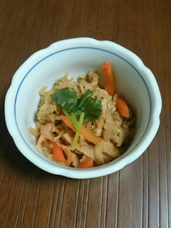 うどん用あげで簡単切り干し大根-レシピのメイン写真