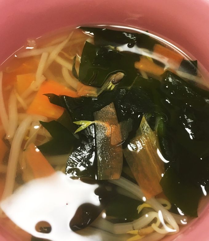 わかめともやしの中華スープ-レシピのメイン写真