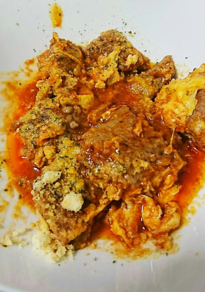 野菜ジュース使用☆ひき肉と卵の炒め物-レシピのメイン写真
