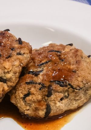 簡単✨豆腐とひじきの和風ハンバーグ-レシピのメイン写真
