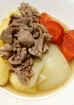 塩麹に漬けた牛肉が柔らかいポトフ-レシピのメイン写真