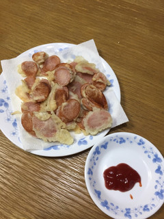 子供に好評!簡単魚肉ソーセージフライ-レシピのメイン写真
