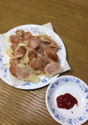 子供に好評！簡単魚肉ソーセージフライ-レシピのメイン写真