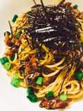 簡単！さんまの蒲焼きパスタ☆