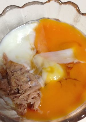 激ウマ ご飯がとまらない 温玉ツナっとう-レシピのメイン写真