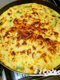 グリルパン♪焼きチーズ×オープンオムレツ