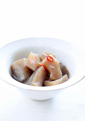 甘めな優しい味付けで【こんにゃく煮】-レシピのメイン写真