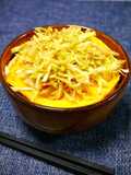 レンジで簡単！たっぷりキャベツのふわ卵丼