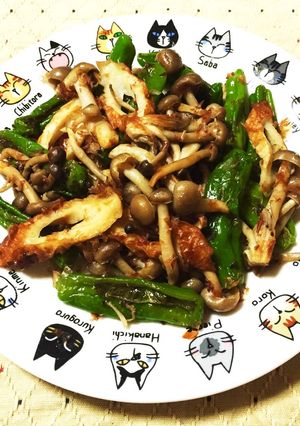 5分居酒屋メニュー☆ししとうおかか炒め♩-レシピのメイン写真