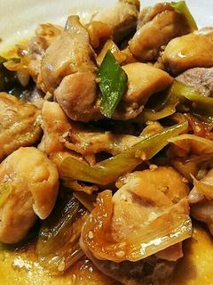 ネギ香る‼鶏肉の中華風炒め☆-レシピのメイン写真