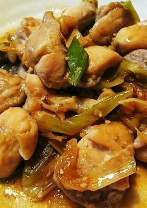 ネギ香る‼鶏肉の中華風炒め☆-レシピのメイン写真