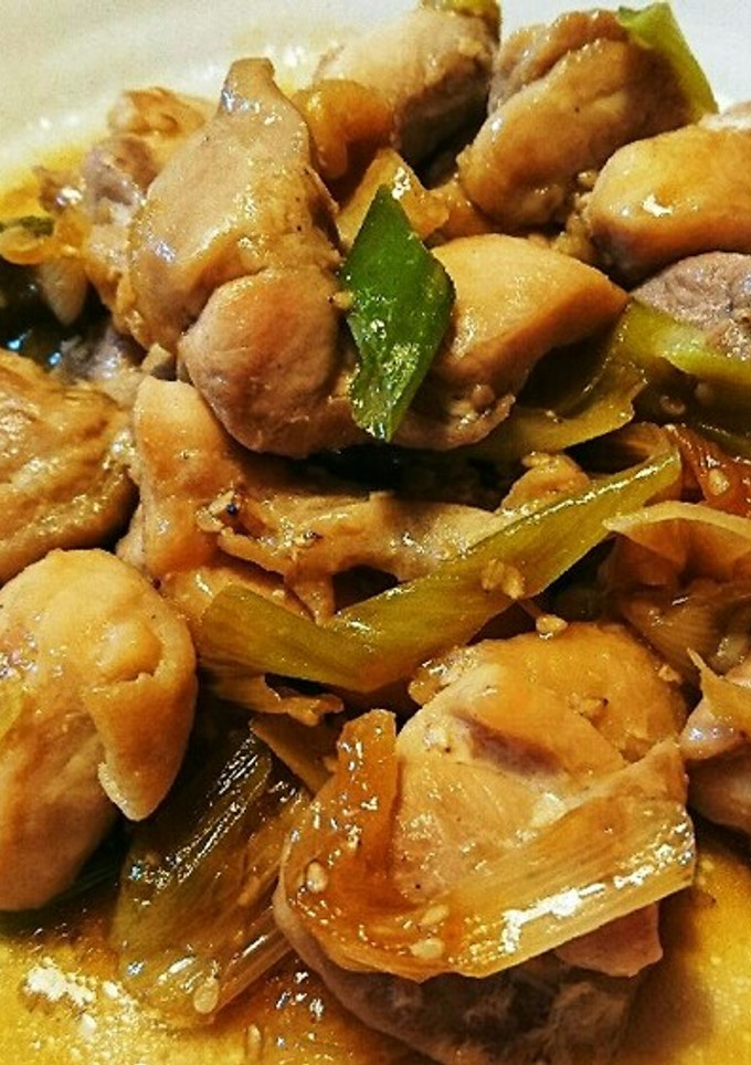 ネギ香る‼鶏肉の中華風炒め☆-レシピのメイン写真