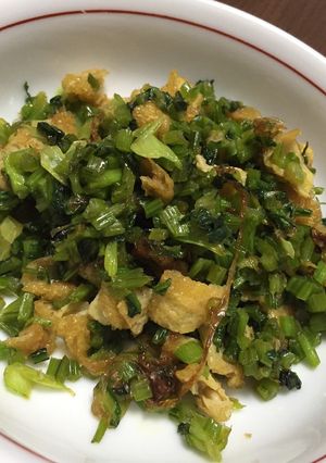 カブ・大根の茎と葉で☆なめし☆ふりかけ☆-レシピのメイン写真