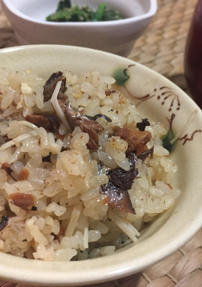 蒲焼き缶詰まるごと！炊き込みご飯-レシピのメイン写真