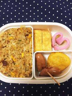 ハートかまぼこ♪お弁当-レシピのメイン写真