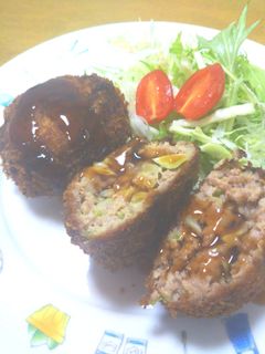 春キャベツでミンチカツ-レシピのメイン写真