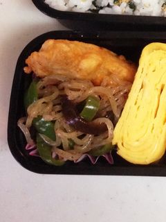 お弁当に!糸こんとピーマンの甘辛炒め♪-レシピのメイン写真