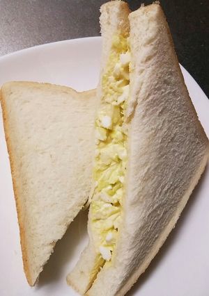 食感最高！キャベツたっぷり玉子サンド-レシピのメイン写真