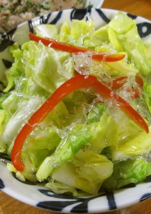 キャベツのカンタン酢和え-レシピのメイン写真