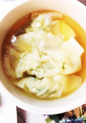 餃子の派生 ついでに餃子スープ-レシピのメイン写真